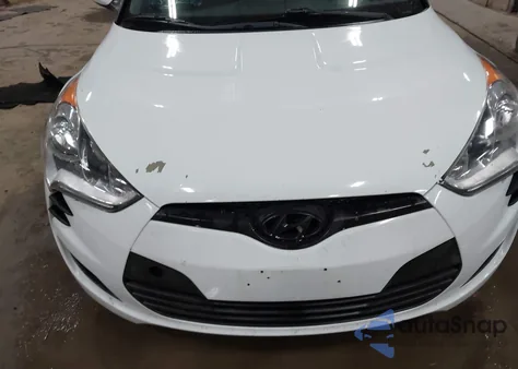 2016 Hyundai Veloster z USA, uszkodzony, nr VIN KMHTC6AD1GU283581